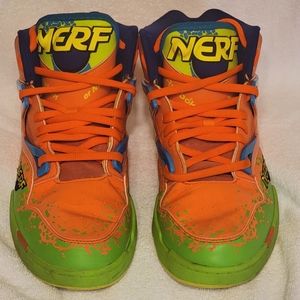 Reebok Pump Omni Zone II NERF Light Jammer Orange Shoes GY8068
